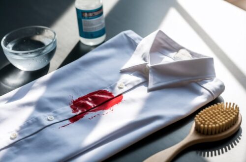 skuteczne usuwanie plam krwi