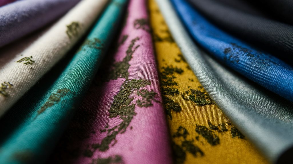 identyfikacja plam pleśni tkaniny