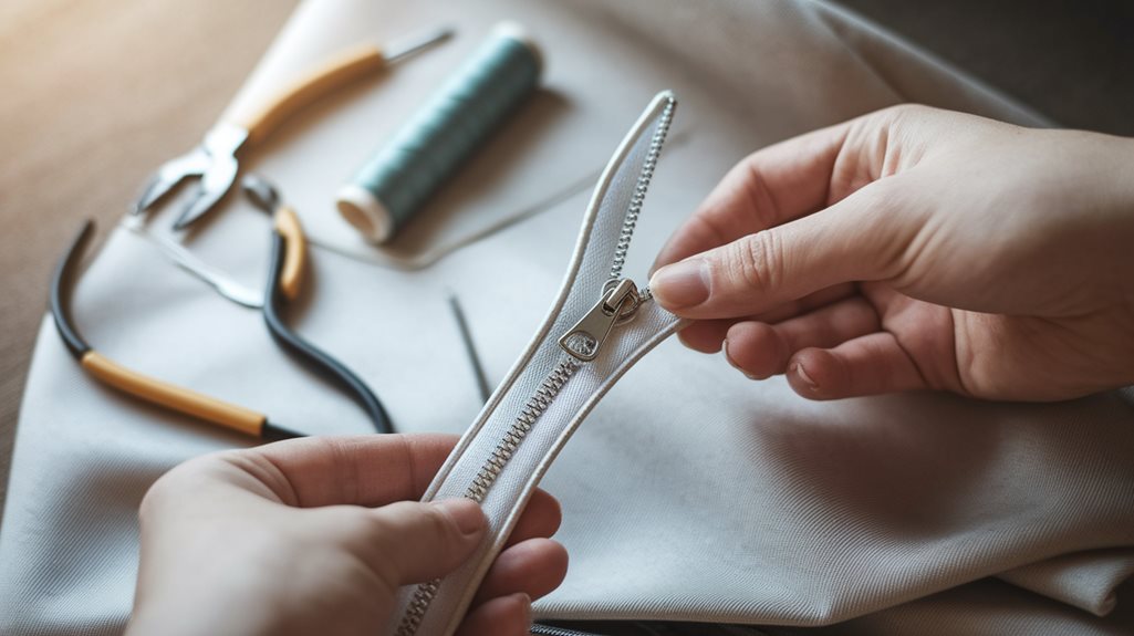 przewodnik krok po kroku naprawy zamka błyskawicznego